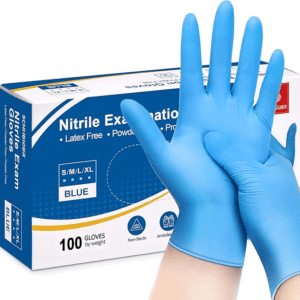 Nitrile Exam Gloves, Blue, 4 mil, Powder-Free, Latex-Free
