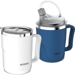 Adult Sippy Cups for Elderly Spill Proof, 13.5oz