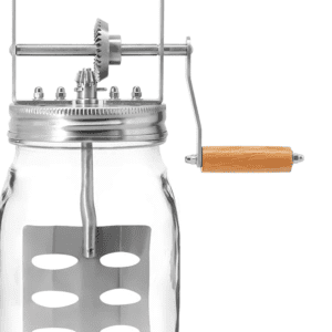 Butter Churn; Delicious Homemade Butter in as Little as Ten Minutes; Large 32-Fluid Ounce Capacity Butter Churner, 1 EA